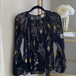 A New Day Floral Blouse